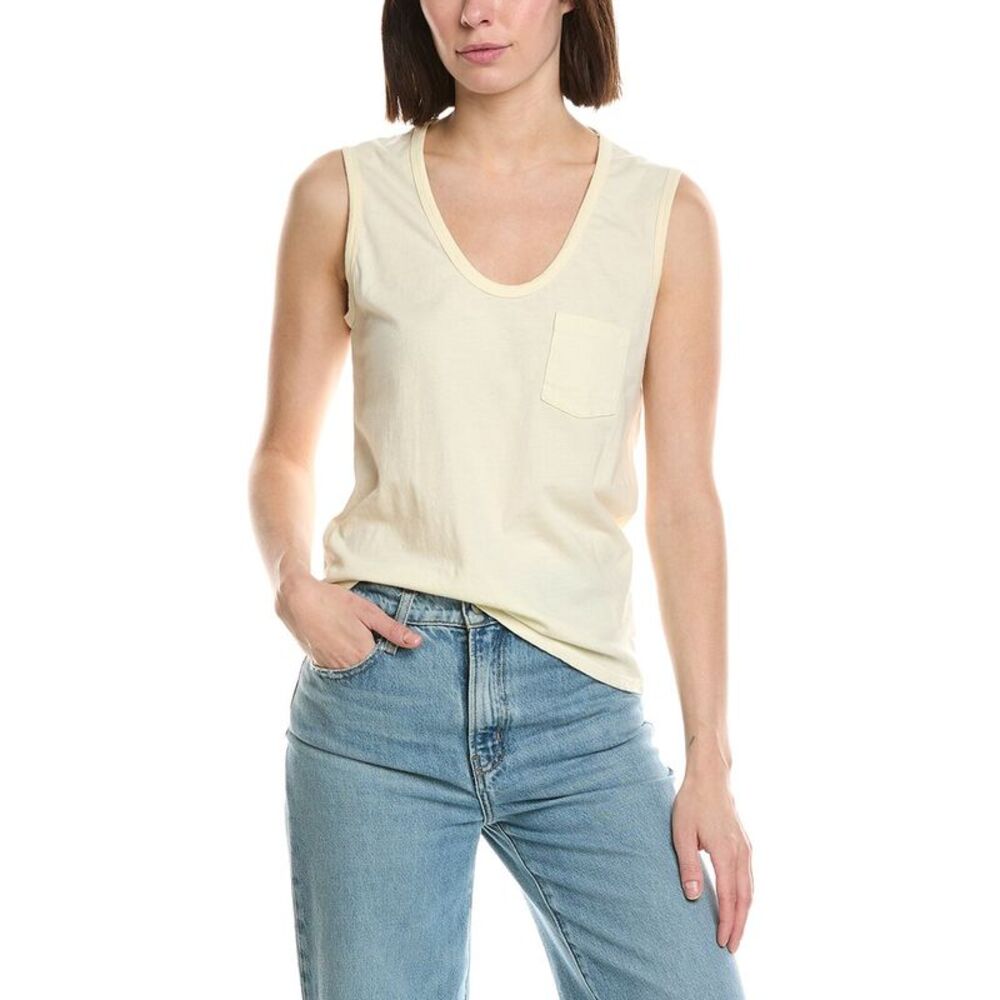 James Perse Womens  Pocket Tank